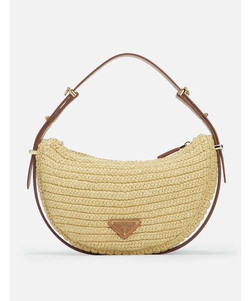 PRADA（プラダ）の「Prada Arqué Crochet Shoulder Bag（その他・レディース・Natural）」の3枚目の写真