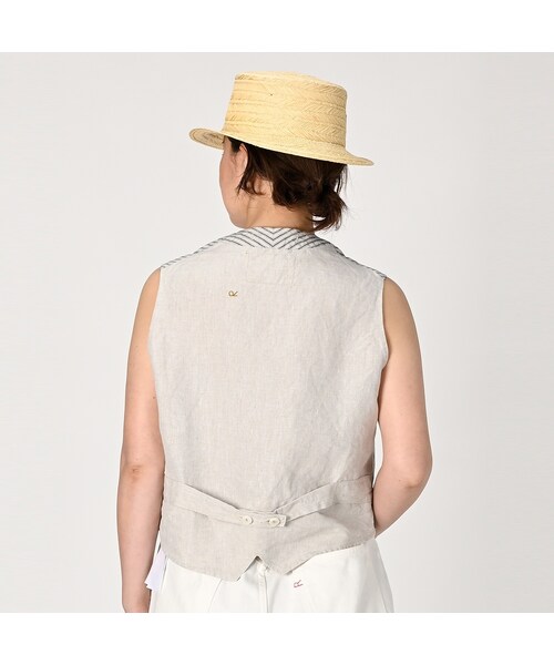 【美品】✨ 45R 45rpm フォーティファイブアール グレーベスト　【1】 45R（フォーティファイブアール）の「クックウェザーの908ベスト