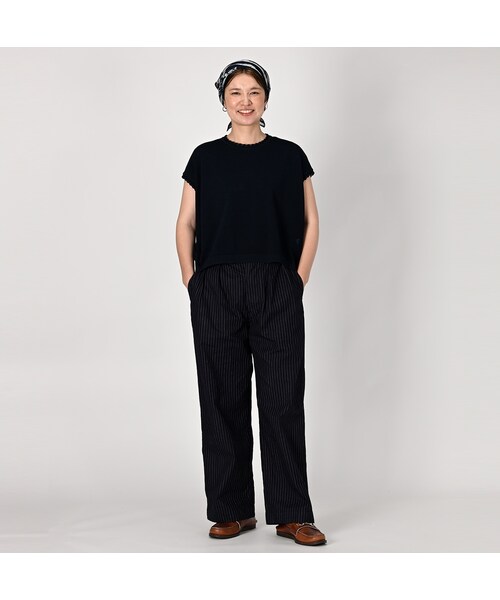 45R(フォーティファイブアール)の「カノコニットソーのMキャミ(インディゴ)(トップス・レディース・73-R45 濃/93-45 濃・00-M/04-XL)」の14枚目の写真