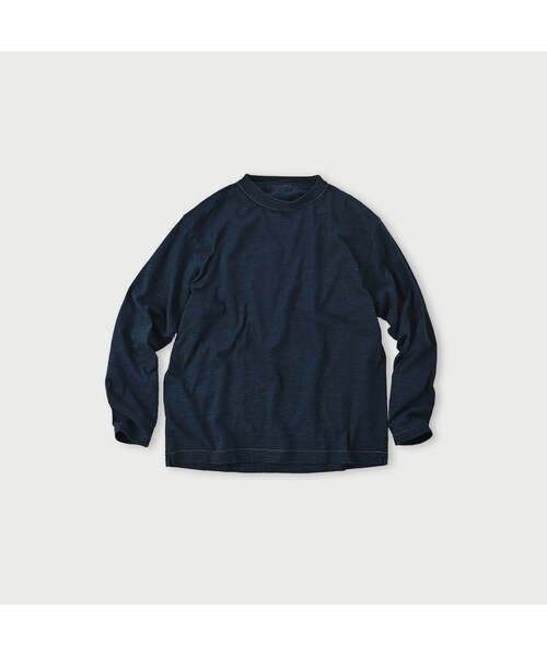 新品未使用45R 天竺の908オーシャンTシャツ　生成　長袖 45R天竺の908長袖オーシャンTシャツ: WOMEN｜45R