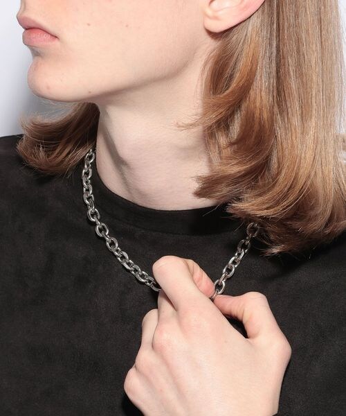 HARE(ハレ)の「ステンレスチェーンネックレス(アクセサリー・メンズ・シルバー系その他11/シルバー系その他12・FREE)」の6枚目の写真