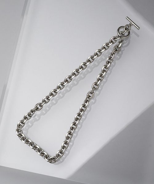 HARE(ハレ)の「ステンレスチェーンネックレス(アクセサリー・メンズ・シルバー系その他11/シルバー系その他12・FREE)」の1枚目の写真