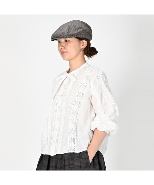 45R｜インドカディのリボンレースブラウス | Rakuten Fashion