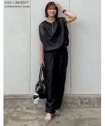Re:EDIT（リエディ）の「シアージョガーパンツ - パンツ通販 | レディースファッション - Re:EDIT（リエディ）（その他・レディース）」