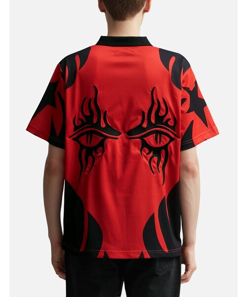 PLEASURES（プレジャー）の「AFTERLIFE SOCCER JERSEY（その他・メンズ・Red・S/M/L/XL/XXL）」の4枚目の写真