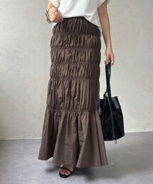 DouDou | シャーリングスカート(スカート)