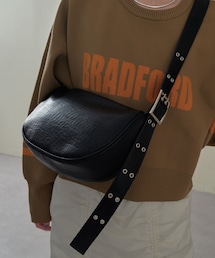 CIAOPANIC TYPY | ハーフムーンヴィンテージレザーショルダー(ショルダーバッグ)