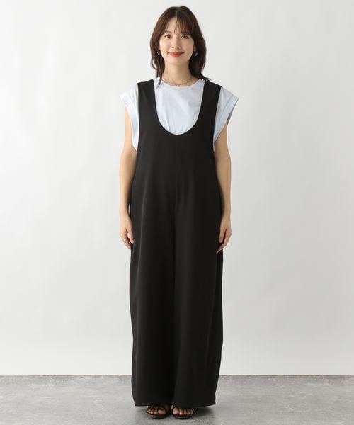 LEPSIM（レプシィム）の「Uネックサイドタックサロペ（）」 - WEAR
