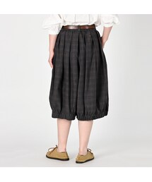 45r  撚杢コットンツイードのキュロットスカート 70440041.jpg