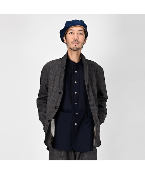 45R（フォーティファイブアール）の「撚杢コットンツイードの908