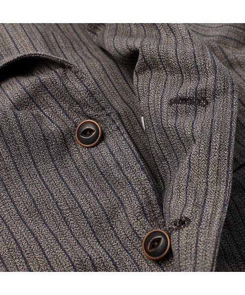 45R（フォーティファイブアール）の「撚杢コットンツイードの908