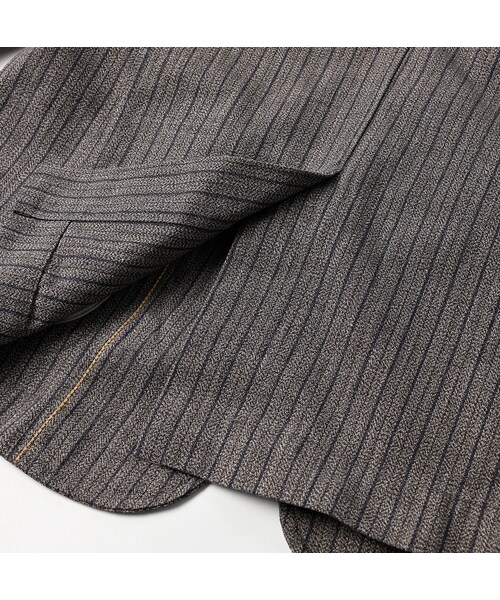 45R（フォーティファイブアール）の「撚杢コットンツイードの908