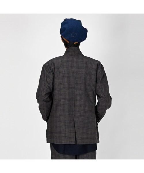 45R（フォーティファイブアール）の「撚杢コットンツイードの908