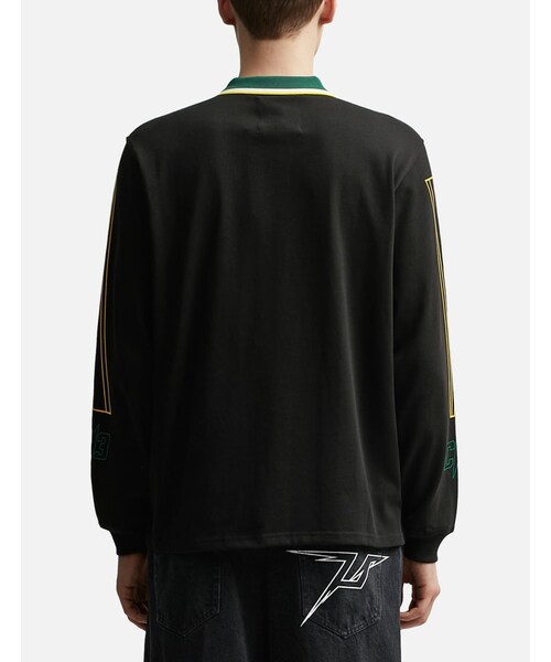 UNKNOWN.(アンノウン)の「Racing Longsleeve Polo(その他・メンズ・Black・S/M/L/XL)」の6枚目の写真