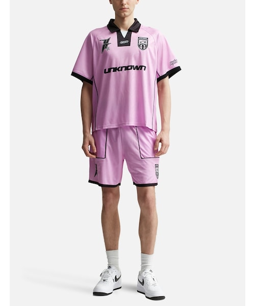 UNKNOWN.(アンノウン)の「Pink Monogram Football Shirt(その他・メンズ・Pink・S/M/L/XL)」の5枚目の写真