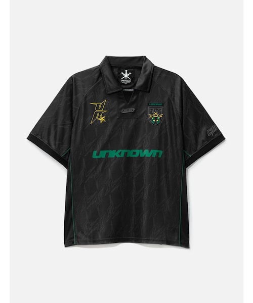 Black Monogram Football Shirt