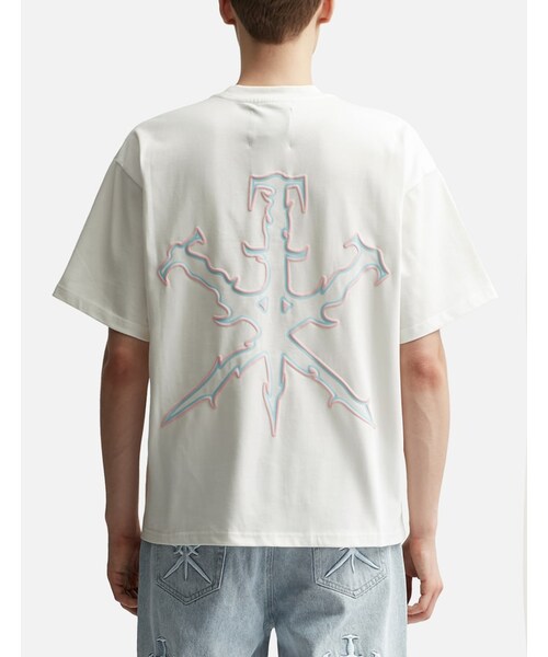 UNKNOWN.(アンノウン)の「White Tribal Dagger Graphic T-Shirt(その他・メンズ・White・S/M/L/XL)」の4枚目の写真