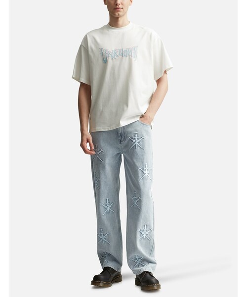 UNKNOWN.(アンノウン)の「White Tribal Dagger Graphic T-Shirt(その他・メンズ・White・S/M/L/XL)」の5枚目の写真