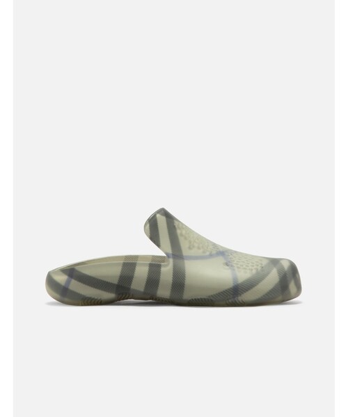 BURBERRY（バーバリー）の「LF STINGRAY CLOG（その他・レディース・Lichen LP Check・EU 37/EU 38/EU 39/EU 40）」の2枚目の写真