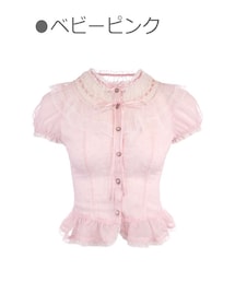 Bobon21 | マーメイドフレアブラウス-全２色-(シャツ/ブラウス)