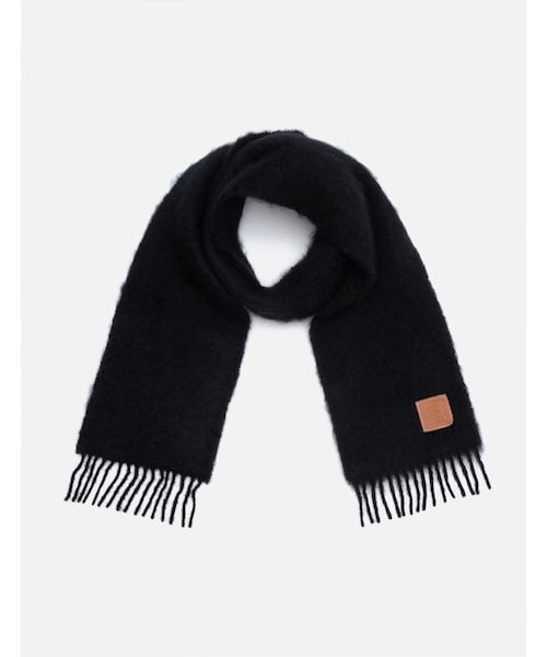 SCARF IN MOHAIR AND WOOL