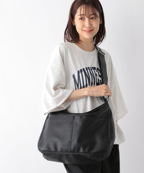 GLOBAL WORK（グローバルワーク）の「PU/ZIPショルダー/139090