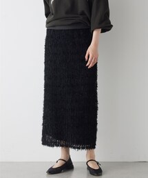 新品未使用タグ付き★ウィムガゼット　THE PAUSE フェザータイトスカート Whim Gazette（ウィムガゼット）の「【THE PAUSE】フェザー