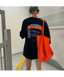 copine | バックプリントビッグTシャツ(ブラック)(Tシャツ/カットソー)