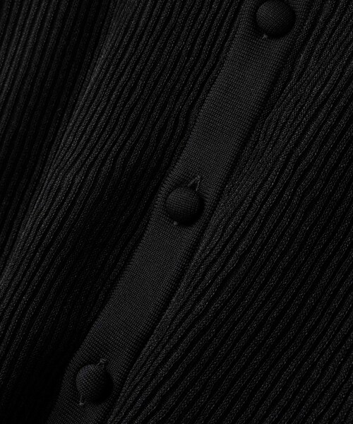 CFCL（シーエフシーエル）の「HYPHA LUCENT BELL SLEEVE CARDIGAN（トップス・レディース・G.BROWN/24/BLACK/01・03）」の6枚目の写真