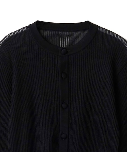 CFCL（シーエフシーエル）の「HYPHA LUCENT BELL SLEEVE CARDIGAN（トップス・レディース・G.BROWN/24/BLACK/01・03）」の5枚目の写真