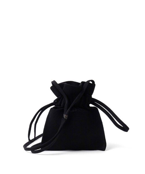 CFCL（シーエフシーエル）の「STRATA DRAWSTRING MINI BAG（バッグ・レディース・BLUE/73/BLACK/01・F）」の3枚目の写真