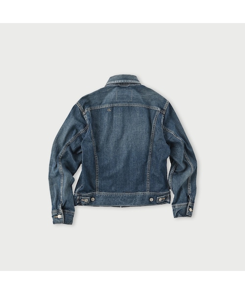 ライ麦デニムの908比古比女ジャン（インディゴ重） ¥53,900 45R（フォーティファイブアール）の「ライ麦デニムの908比古比女