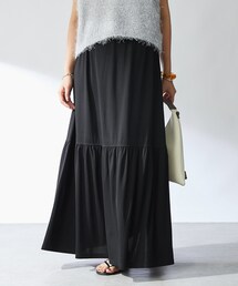 un dix cors | 《予約》《動きの出る上品アイテム》裾ティアードカットスカート(スカート)