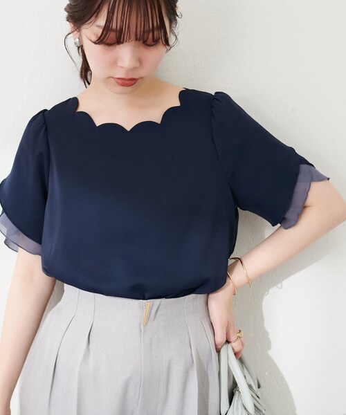 natural couture（ナチュラルクチュール）の「チューリップスリーブ