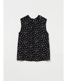 three dots（スリードッツ）の「トラベルライン スリーブレストップス（その他）」