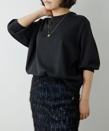 【極良品】ウィムガゼット　ホールガーメントフレンチニットベスト　黒ブラック　F Whim Gazette（ウィムガゼット）の「ホールガーメントスリット