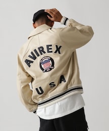 AVIREX | LIGHT SIGNATURE VARSITY JACKET/ライト シグネチャー バーシティー ジャケット(ジャケット/アウター)