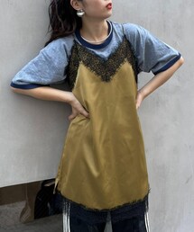 CIAOPANIC TYPY | ランジェリーサテンキャミチュニック(チュニック)