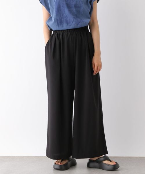 LEPSIM（レプシィム）の「スラックスギャザーワイドパンツ（フォーマルスーツ/小物・レディース・アイボリー08/ブラック09/グレー15/ベージュ52/ブラウン58(新色)/ブルーグリーン82・FREE SIZE）」の18枚目の写真