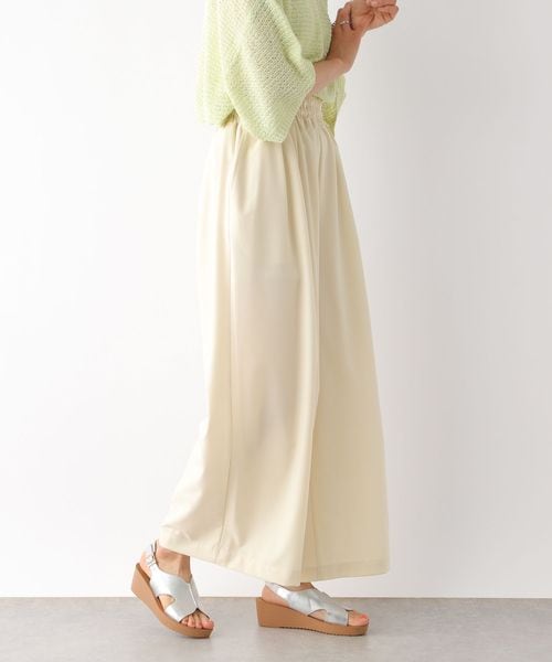 LEPSIM（レプシィム）の「スラックスギャザーワイドパンツ（フォーマルスーツ/小物・レディース・アイボリー08/ブラック09/グレー15/ベージュ52/ブラウン58(新色)/ブルーグリーン82・FREE SIZE）」の15枚目の写真