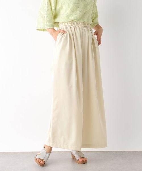 LEPSIM（レプシィム）の「スラックスギャザーワイドパンツ（フォーマルスーツ/小物・レディース・アイボリー08/ブラック09/グレー15/ベージュ52/ブラウン58(新色)/ブルーグリーン82・FREE SIZE）」の14枚目の写真
