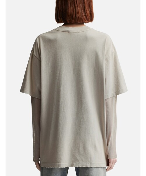 【前衛的なお洒落を♪】Acne Studios アシンメトリー Tシャツ org.jpg