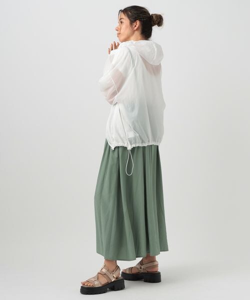 【BAYFLOW】【ベイフロー】シアージップパーカー　オフホワイト BAYFLOW】【ベイフロー】シアージップパーカー オフホワイト