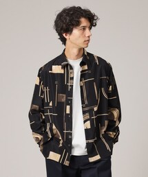 TAKEO KIKUCHI（タケオキクチ）の「アールデコ調アーカイブDM総柄シャツ（トップス・メンズ）」
