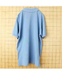 80's フランス製　ラコステ ポロシャツ　サイズ4 ブルー　ヴィンテージ 80's フランス製 ラコステ ポロシャツ サイズ4 ブルー