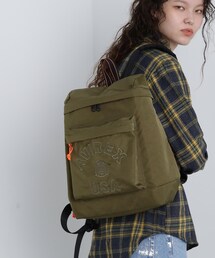 AVIREX（アヴィレックス）の「【先行予約 8月下旬-9月上旬入荷予定】《直営店限定》SIGNATURE LOGO BACKPACK/シグネチャーロゴ バックパック（バッグ）」