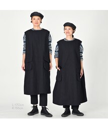 45R高密度ダックのフレアースカート 45R（フォーティファイブアール）の「高密度ダックのフレア