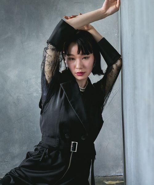 Ado×HARE ソデスリットショートジャケット 黒 Ado HARE 黒 ソデスリットショートジャケット