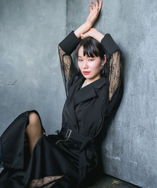 HARE（ハレ）の「ソデレースショートジャケット（）」 - WEAR