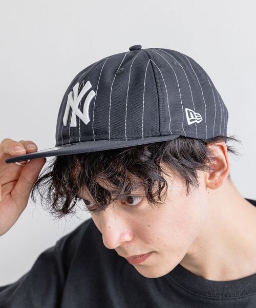 RAGEBLUE（レイジブルー）の「＜先行予約＞別注/RC950/チームロゴピンストライプキャップ（帽子・ブラック09/ネイビー88・FREE）」の5枚目の写真